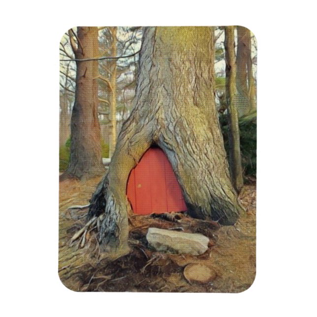 Magical Elf House Magnet (Vertical)