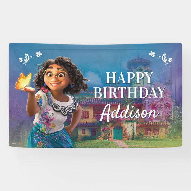 Magical Encanto Mirabel Birthday  Banner (Horizontal)