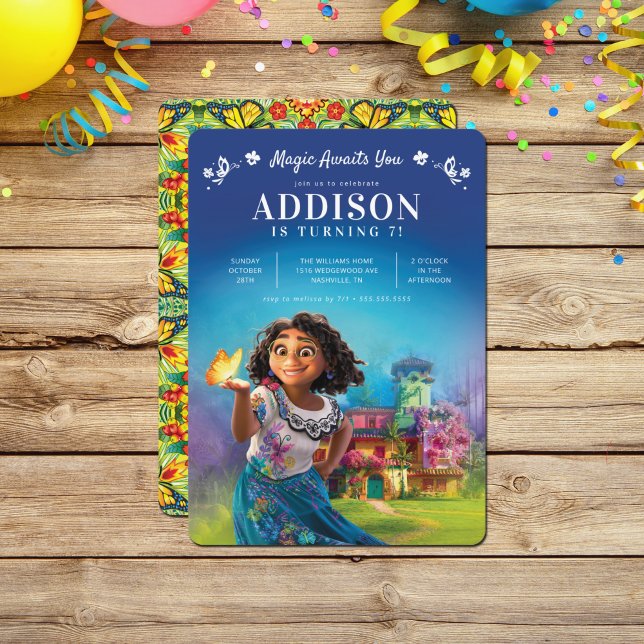 Magical Encanto Mirabel Birthday Invitation (Creator Uploaded)