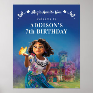 Magical Encanto Mirabel Birthday Welcome Poster