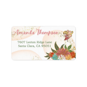 Magical Enchanted Fairy Woodland Whimsical Forest Label