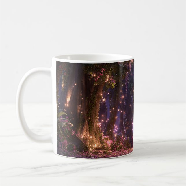 Magical Enchanted Forest Coffee Mug (Left)