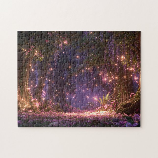 Magical Enchanted Forest Jigsaw Puzzle (Horizontal)