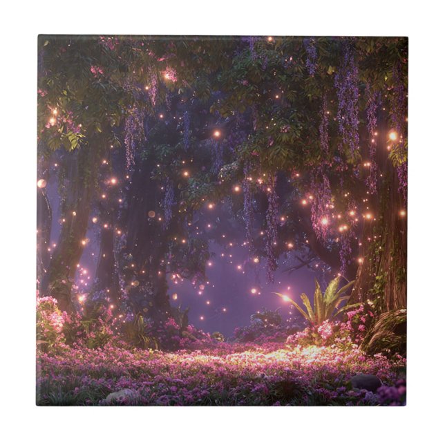 Magical Enchanted Forest Tile (Front)