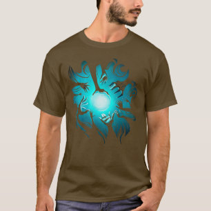 Magical Energy Orb Ball Of Energy Witch Design Wit T-Shirt