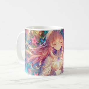 Magical Ethereal Anime Girl  Coffee Mug