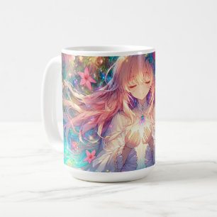 Magical Ethereal Anime Girl Coffee Mug
