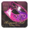 Magical Evening Pink Masquerade Sticker