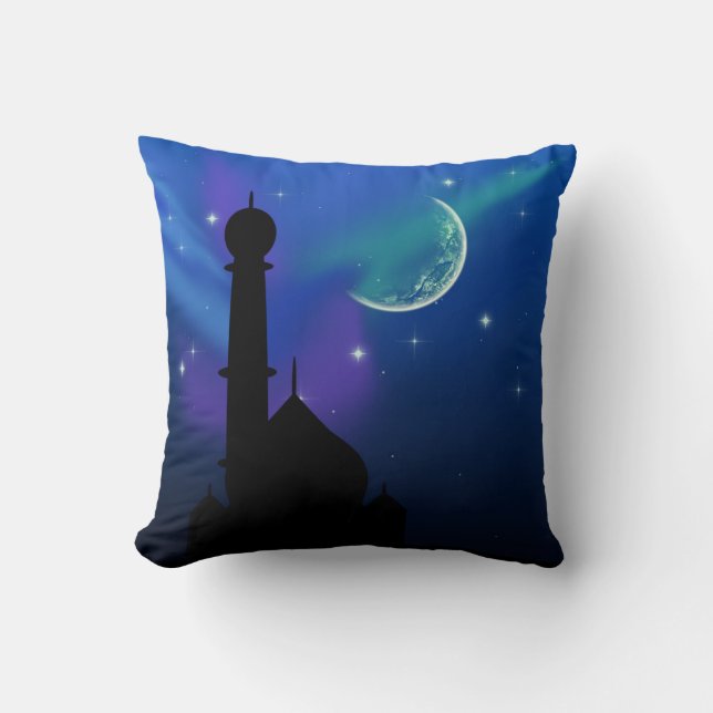 Magical Fabulous Arabian Nights - Square Pillow (Front)