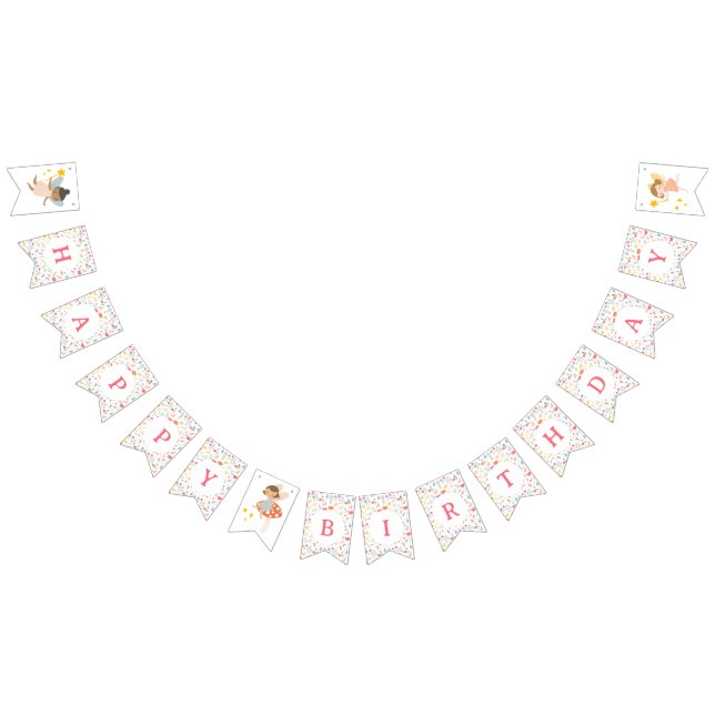 Magical Fairies Party Bunting Flags (All)