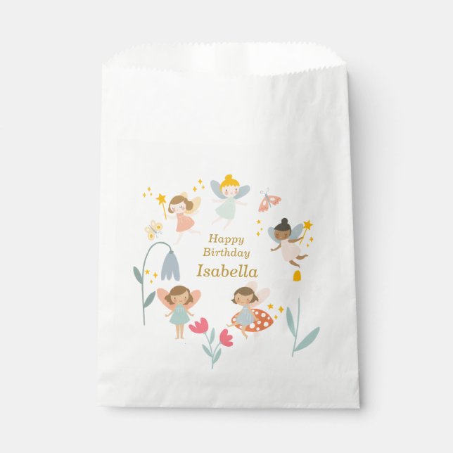 Magical Fairies Party Favour Bag (Front)