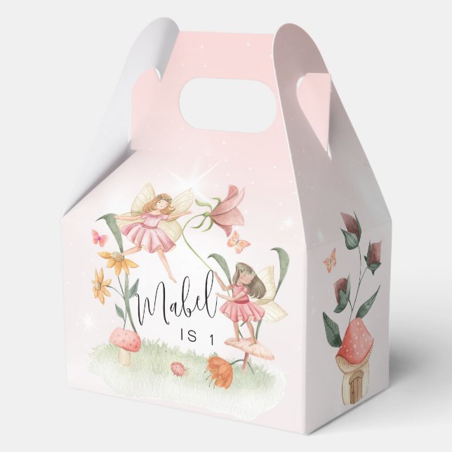 Magical Fairy Garden Themed Party Boxes (Front)