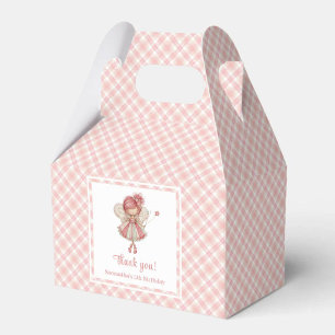 Magical Fairy Girl Blush Floral Birthday Favour Bo Favor Box