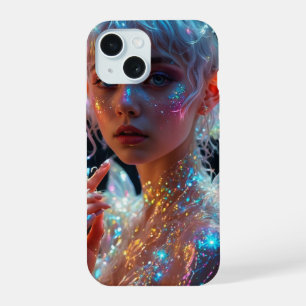Magical Fairy Girl Glitter iPhone 15 Case - Fantas