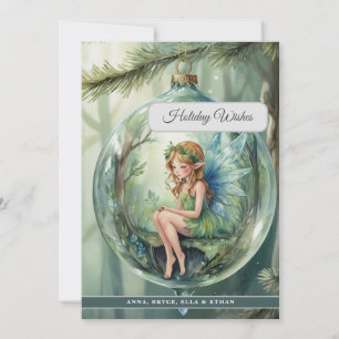 Magical Fairy Holiday Card