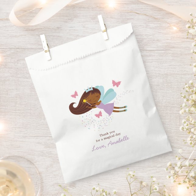 Magical Fairy Princess Birthday Party Favour Bag (Clipped)