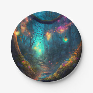 Magical Fairy Princess Fantasy Pixie Dust Party Paper Plate