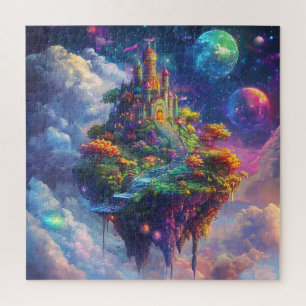 Magical Fairy Tale Castle & Floating Island Jigsaw Puzzle