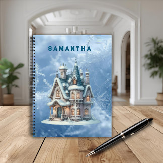 Magical Fairy Tale Castle Spiral Notebook