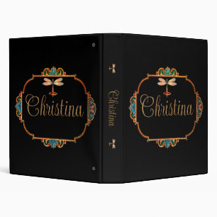 Magical Fairy Tale Fantasy Personalized Binder