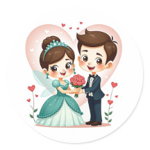 Magical Fairy Tale Wedding – Chibi Couple