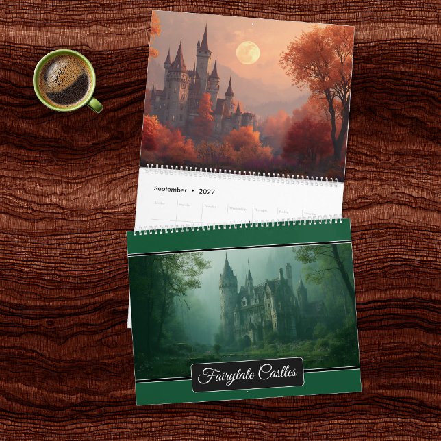 Magical Fairytale Castle 2027 Wall Calendar (Creator Uploaded)