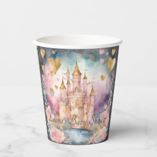 Magical Fairytale Princess Baby Shower Paper Cups