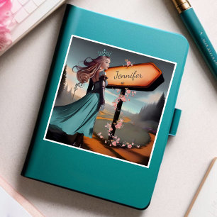 Magical Fairytale Watercolor Vinyl Stickers