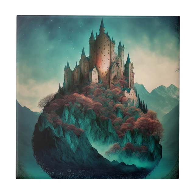 Magical Fantasy Castle Tile (Front)