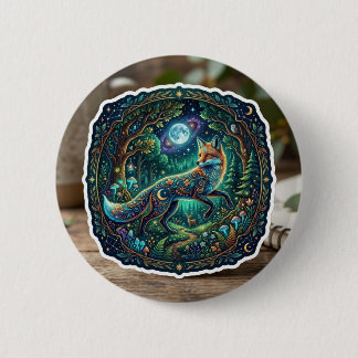 Magical Fantasy Sticker 2 Inch Round Button