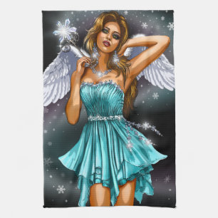 Magical Female Fairy Kitchen Towel