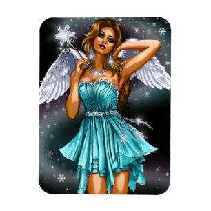 Magical Female Fairy Magnet