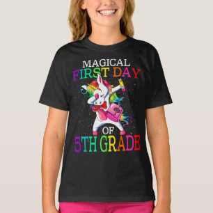 Magical First Day Of 5th Garde Back To School T-Shirt