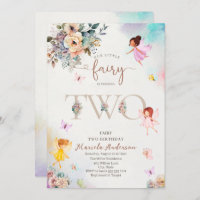 Magical Floral Fairy Princess is turning two  wate