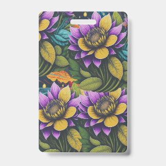 Magical flowers badge