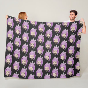 Magical Fluffin Unicorn Fleece Blanket, All Sizes Blanket