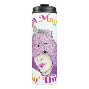 Magical Fluffin Unicorn Thermal Tumbler