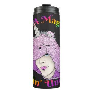 Magical Fluffin Unicorn Thermal Tumbler