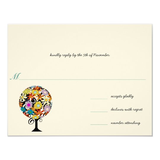 Magical Forest Circle of Love Wedding Invitations