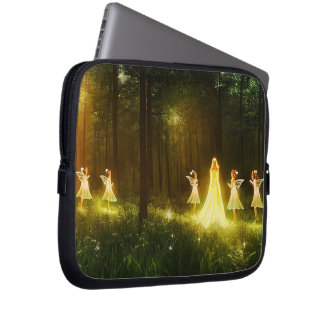 Magical Forest | Elf & Fairies | Fantasy Nature Laptop Sleeve