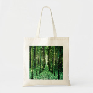 Magical Forest Green Mystery Tote Bag