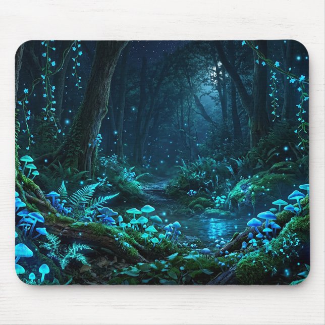Magical Forest Mouse Pad (Front)