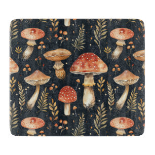 Magical Forest Mushroom Cutting Board