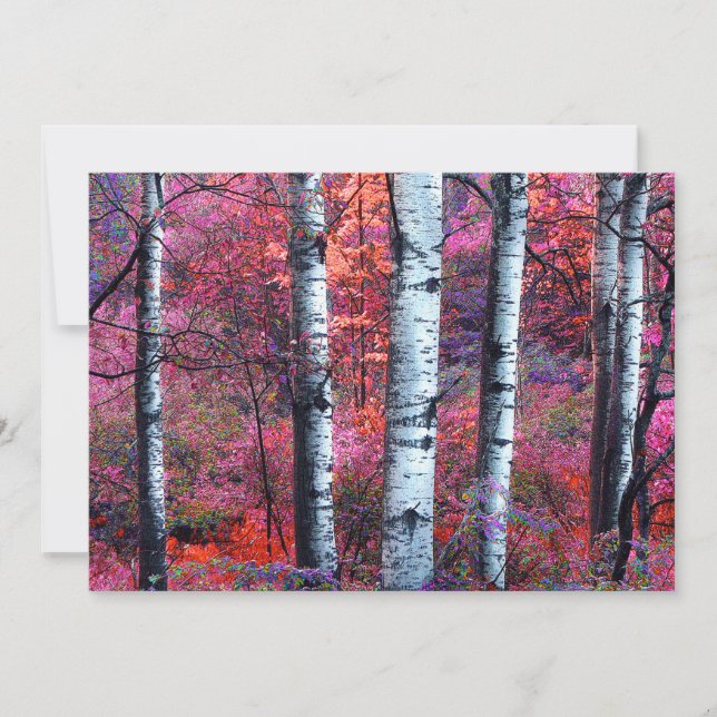 Magical Forest Summer Solstice Party Invitation (Front)