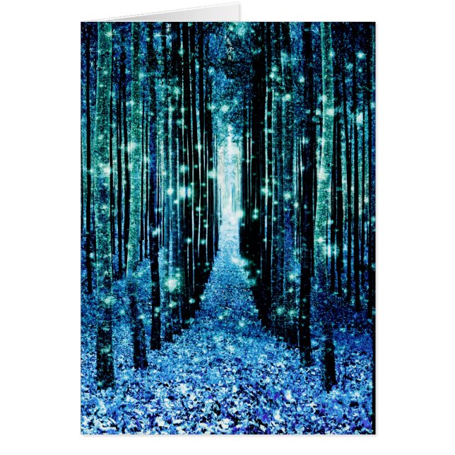 Magical Forest Turquoise Teal (Front)