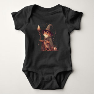 Magical Frog Wizard Baby Bodysuit