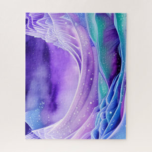 Magical Frozen Ice Seas Digital Art   Jigsaw Puzzle