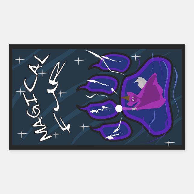 Magical Fur Sticker (Front)