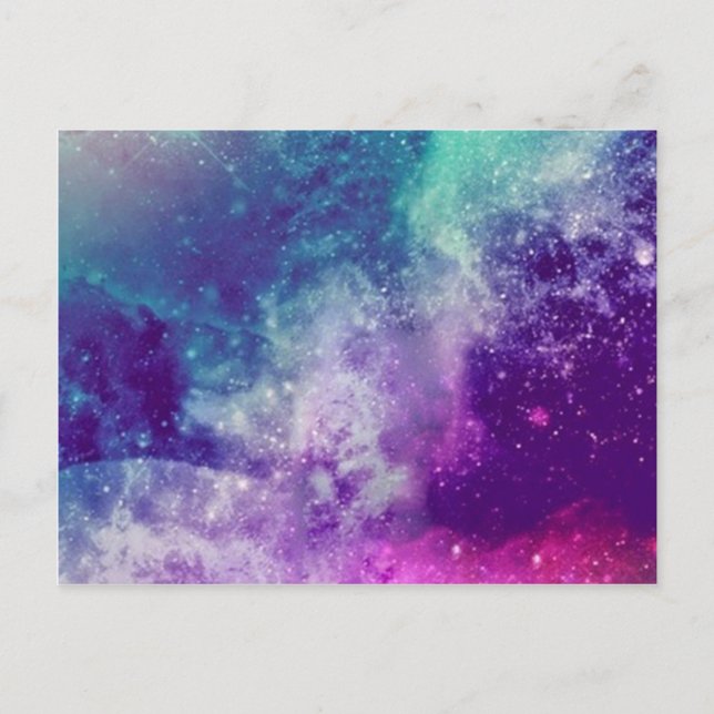 Magical Galaxy Postcard (Front)
