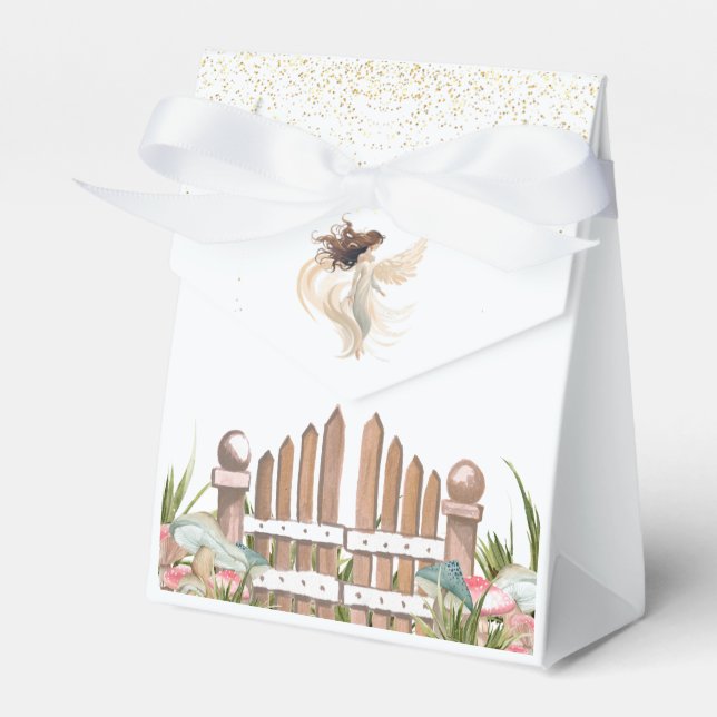 Magical Garden Fairy Favour Box (Front Side)